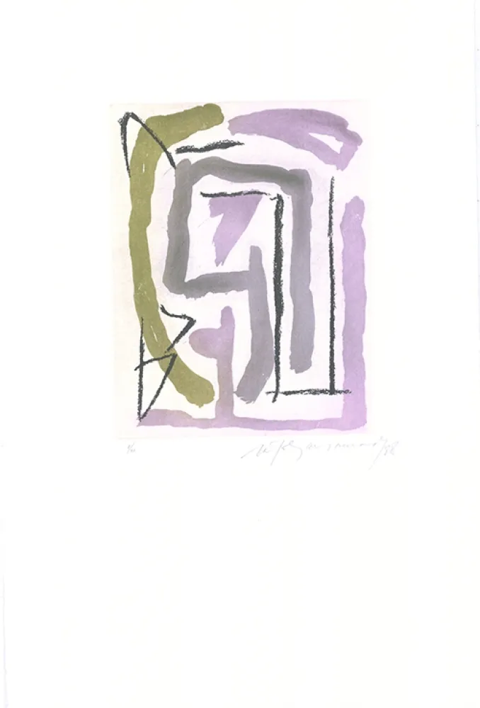 Aguafuerte Y Aguatinta Ràfols Casamada - Laberint-4