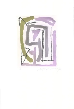 Aguafuerte Y Aguatinta Ràfols Casamada - Laberint-4