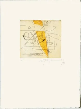 Grabado Ràfols Casamada - Les hores-3