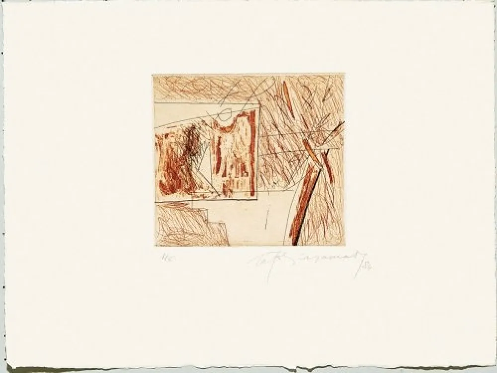 Grabado Ràfols Casamada - Les hores-4