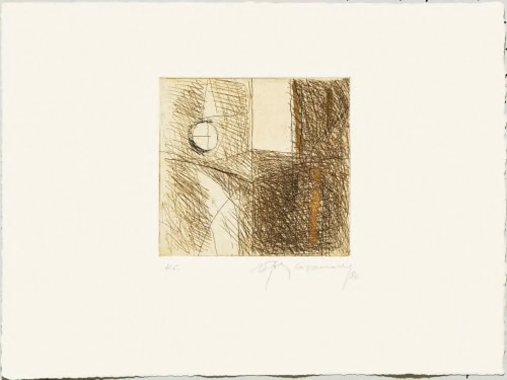 Grabado Ràfols Casamada - Les hores-5