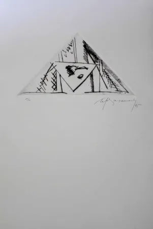 Grabado Ràfols Casamada - Luna Park 2