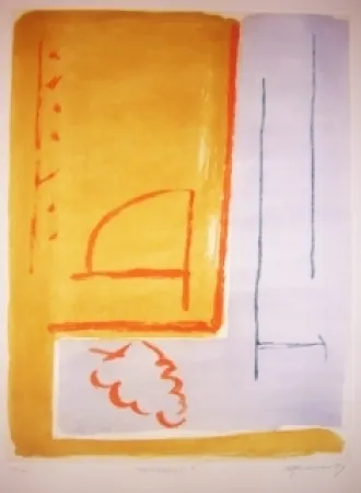 Aguatinta Ràfols Casamada - Mediterraneo II