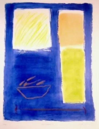 Aguatinta Ràfols Casamada - Mediterraneo III