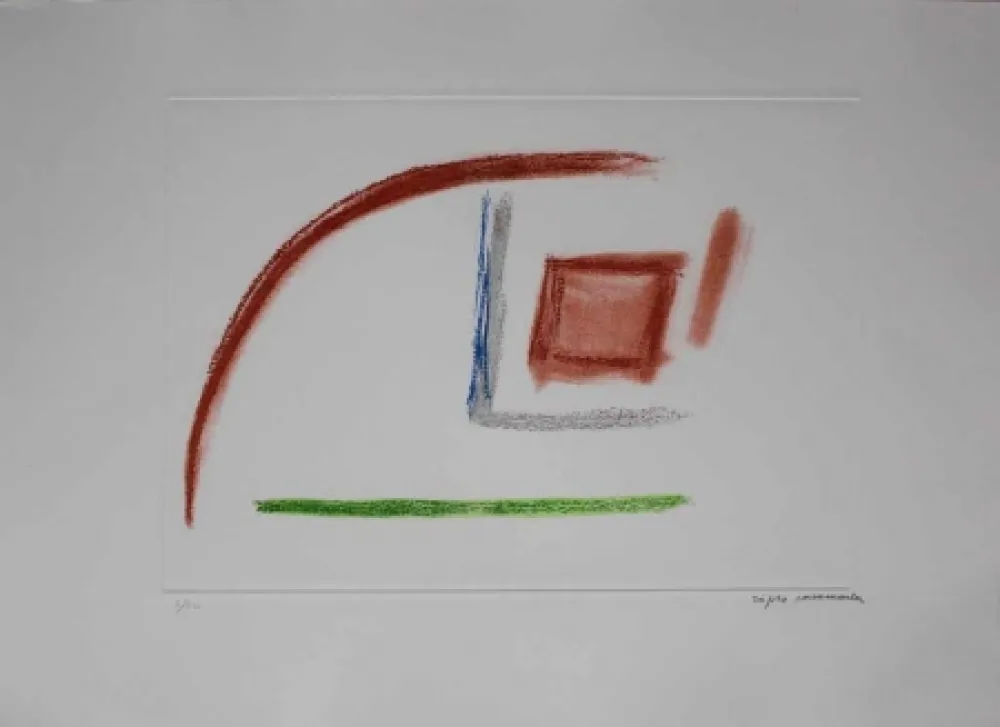 Aguafuerte Y Aguatinta Ràfols Casamada - Mod. 1