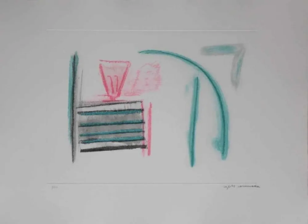 Aguafuerte Y Aguatinta Ràfols Casamada - Mod. 2