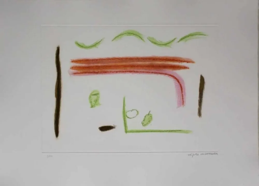 Aguafuerte Y Aguatinta Ràfols Casamada - Mod. 4