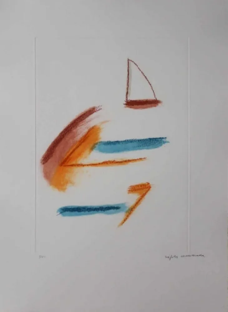 Aguafuerte Y Aguatinta Ràfols Casamada - Mod. 5