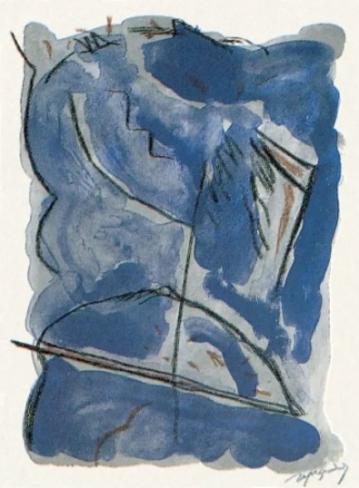 Litografía Ràfols Casamada - Parc-2	