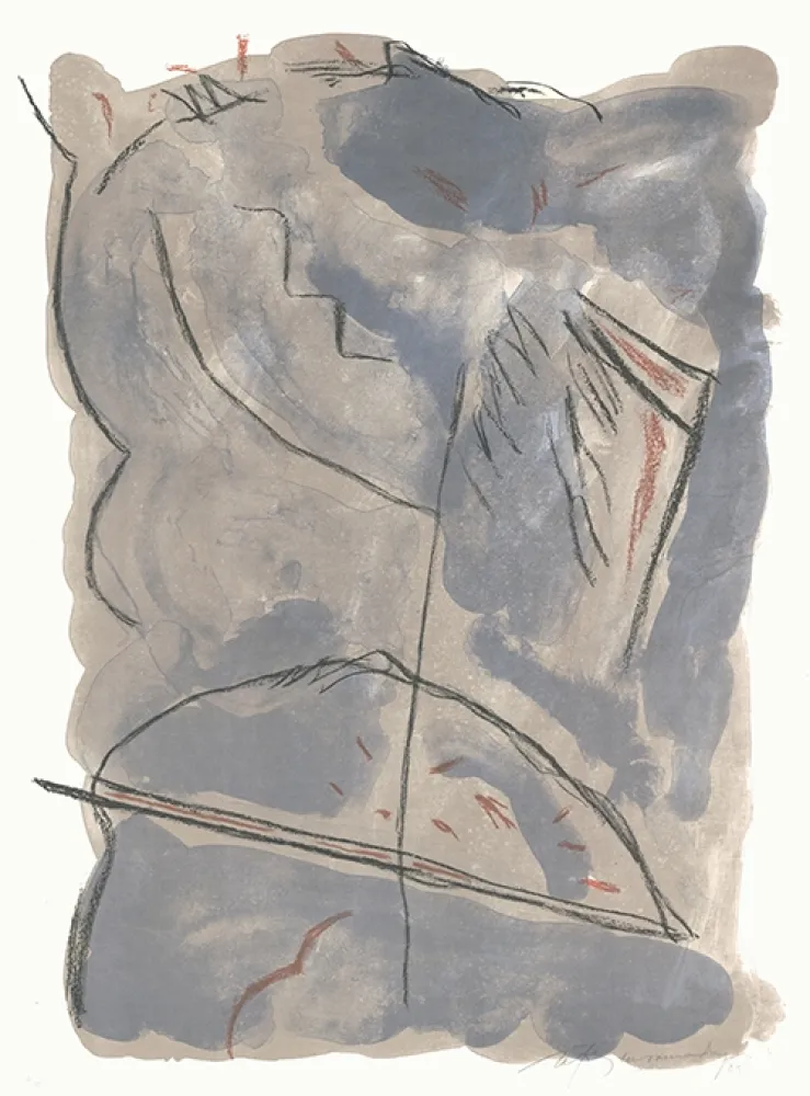 Litografía Ràfols Casamada - Parc-2