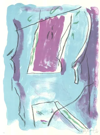 Litografía Ràfols Casamada - Parc-4