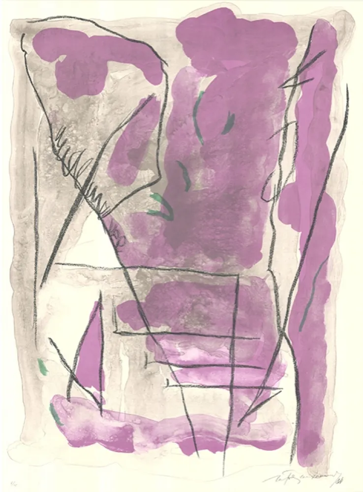 Litografía Ràfols Casamada - Parc-6