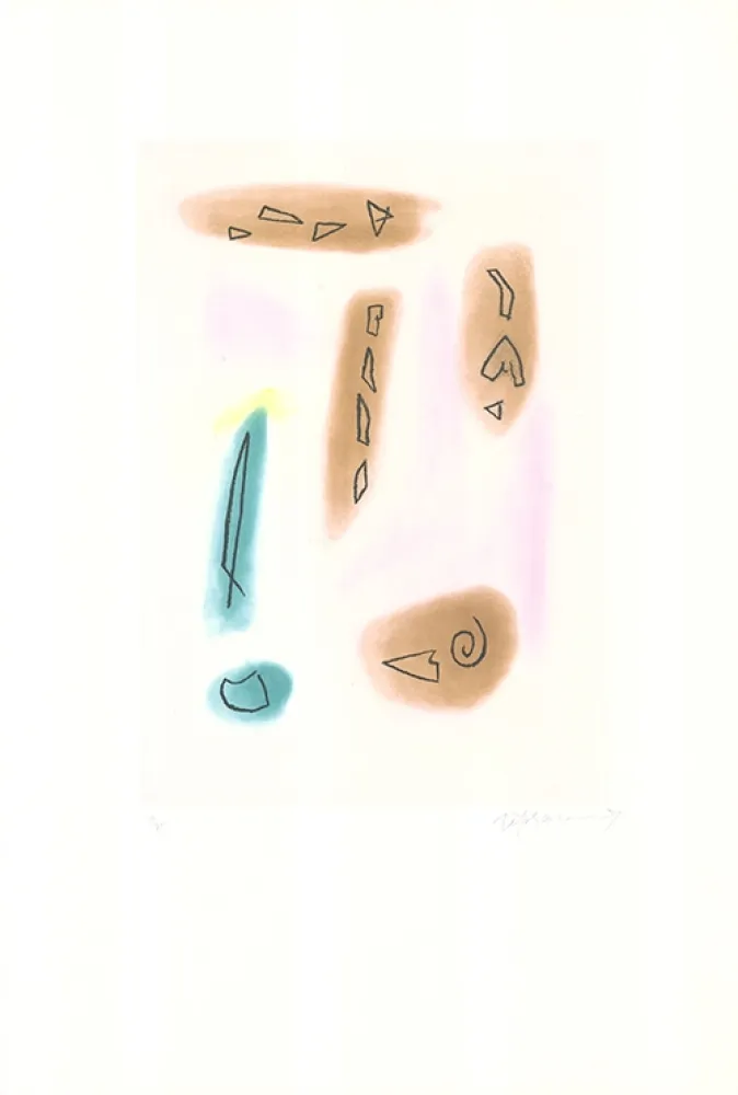 Aguafuerte Y Aguatinta Ràfols Casamada - Primavera-4