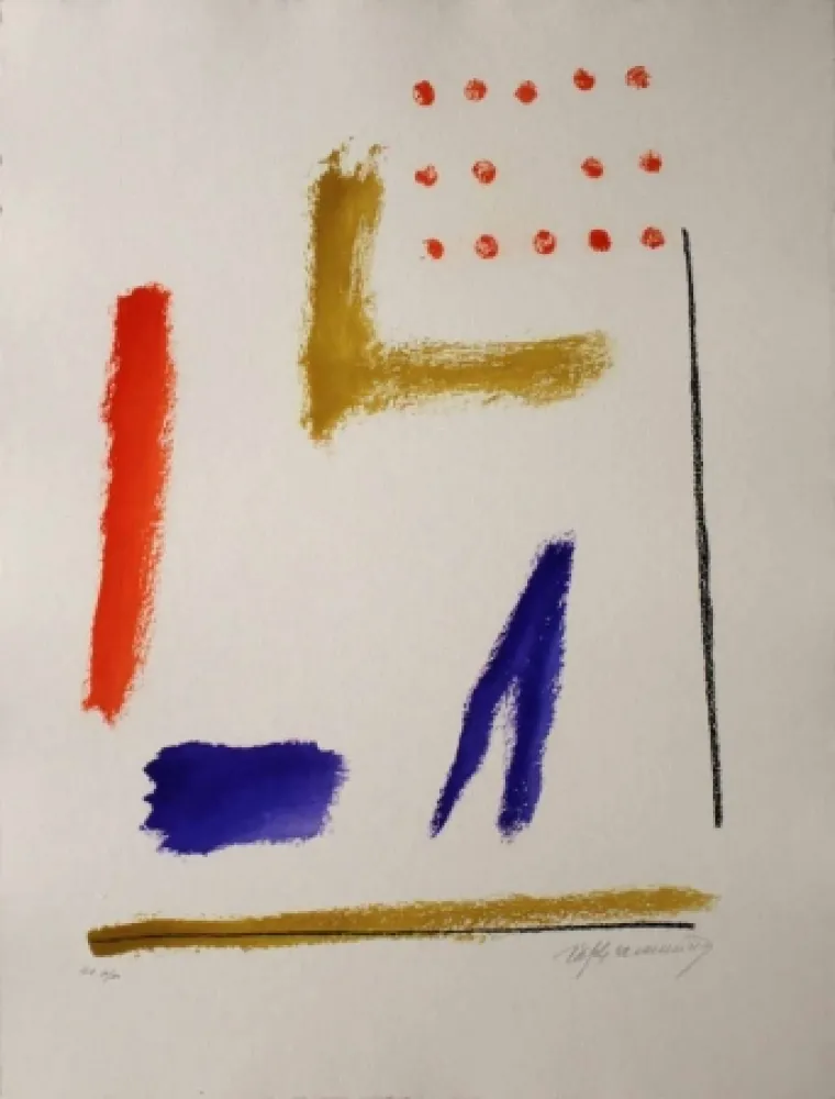 Aguafuerte Y Aguatinta Ràfols Casamada - Ritmes i Espais 1