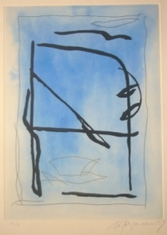 Aguafuerte Y Aguatinta Ràfols Casamada - Sans titre 12