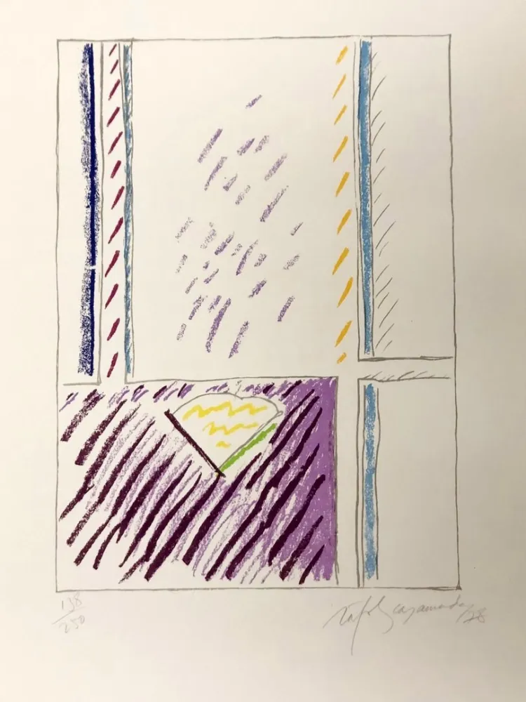 Serigrafía Ràfols Casamada - Sense Titól