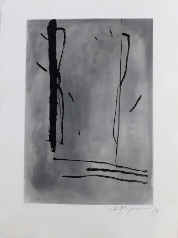 Grabado Ràfols Casamada - Signe i color-1	 