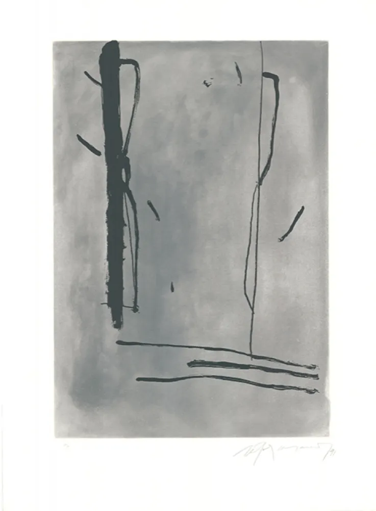 Aguafuerte Y Aguatinta Ràfols Casamada - Signe i Color-1