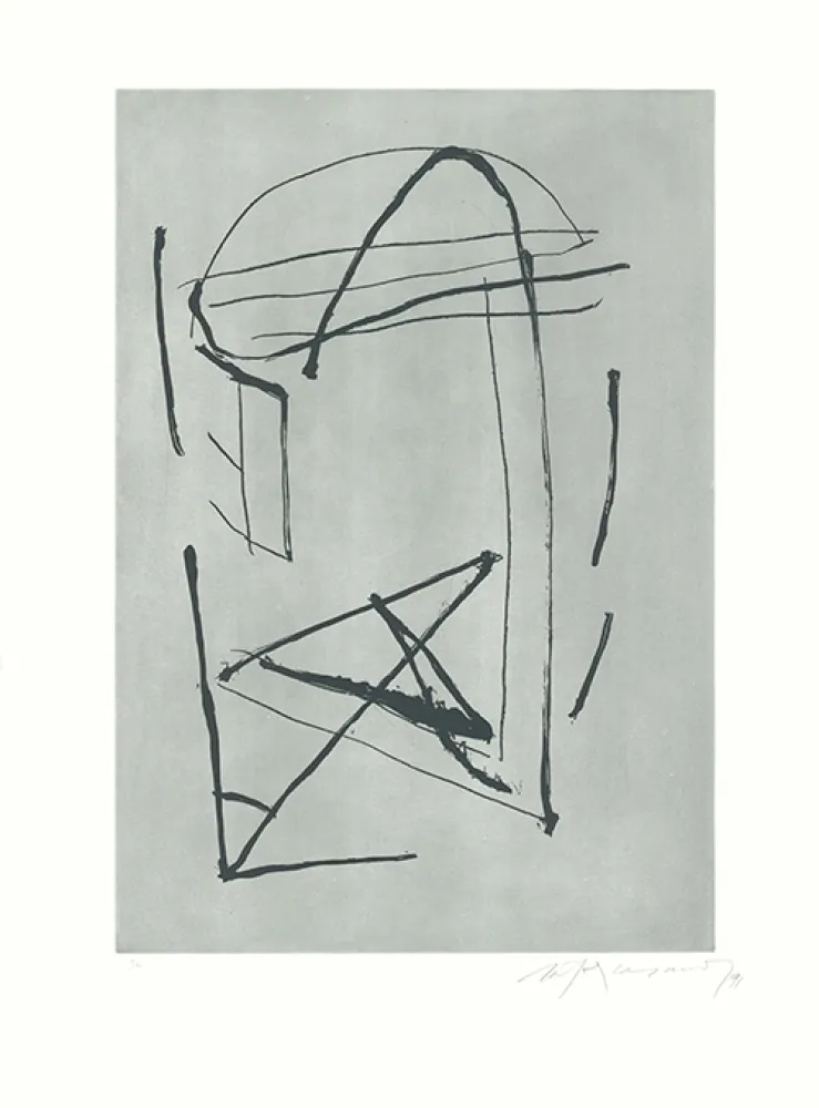 Aguafuerte Y Aguatinta Ràfols Casamada - Signe i color-2