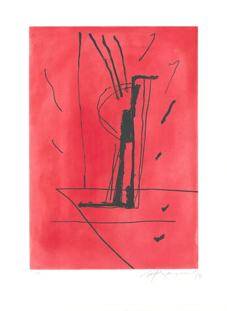 Aguafuerte Y Aguatinta Ràfols Casamada - Signe i color 6