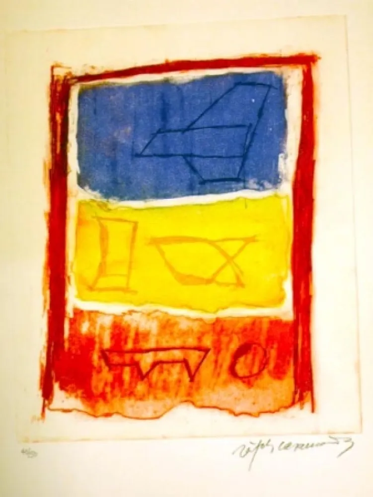 Aguafuerte Ràfols Casamada - S/T