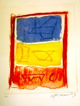 Aguafuerte Ràfols Casamada - S/T