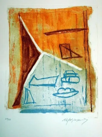 Aguafuerte Ràfols Casamada - S/T