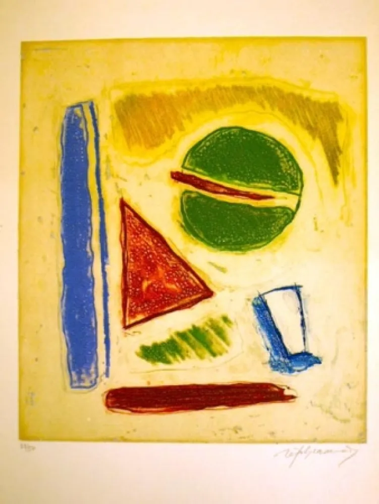 Aguafuerte Ràfols Casamada - S/T