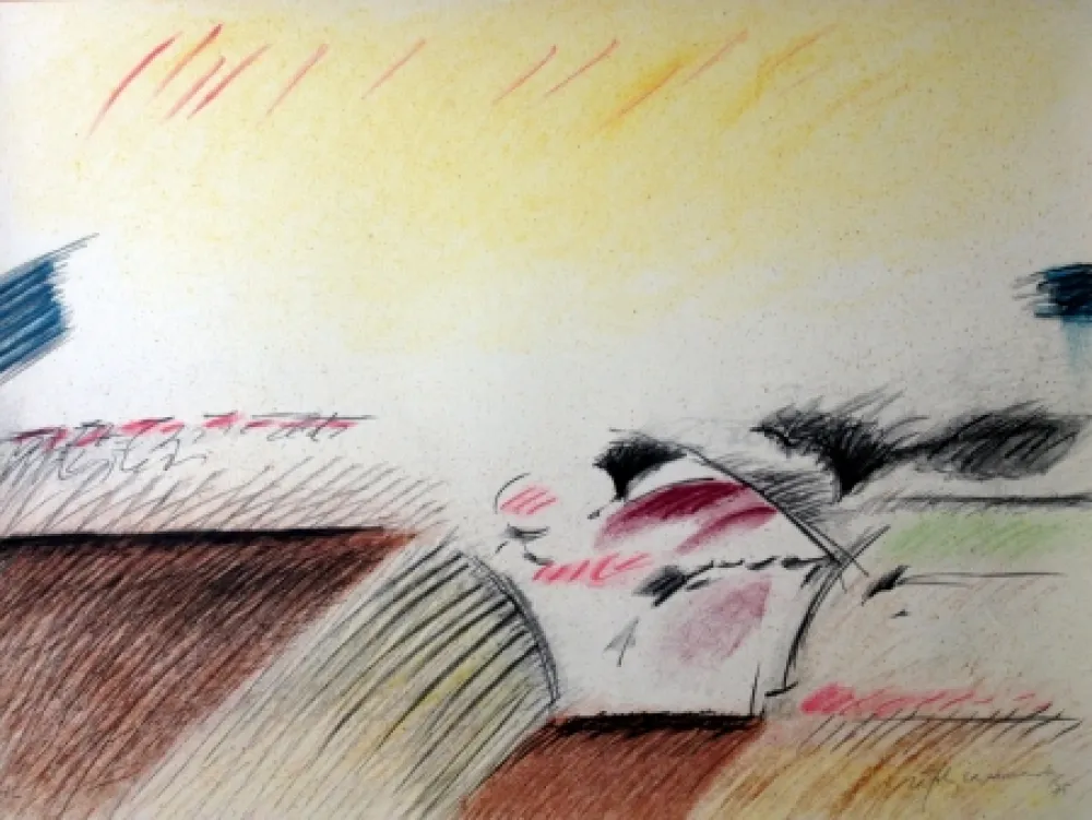 Litografía Ràfols Casamada - S/T