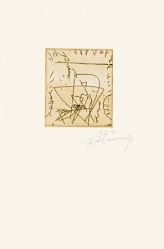 Grabado Ràfols Casamada - Taula-2	 