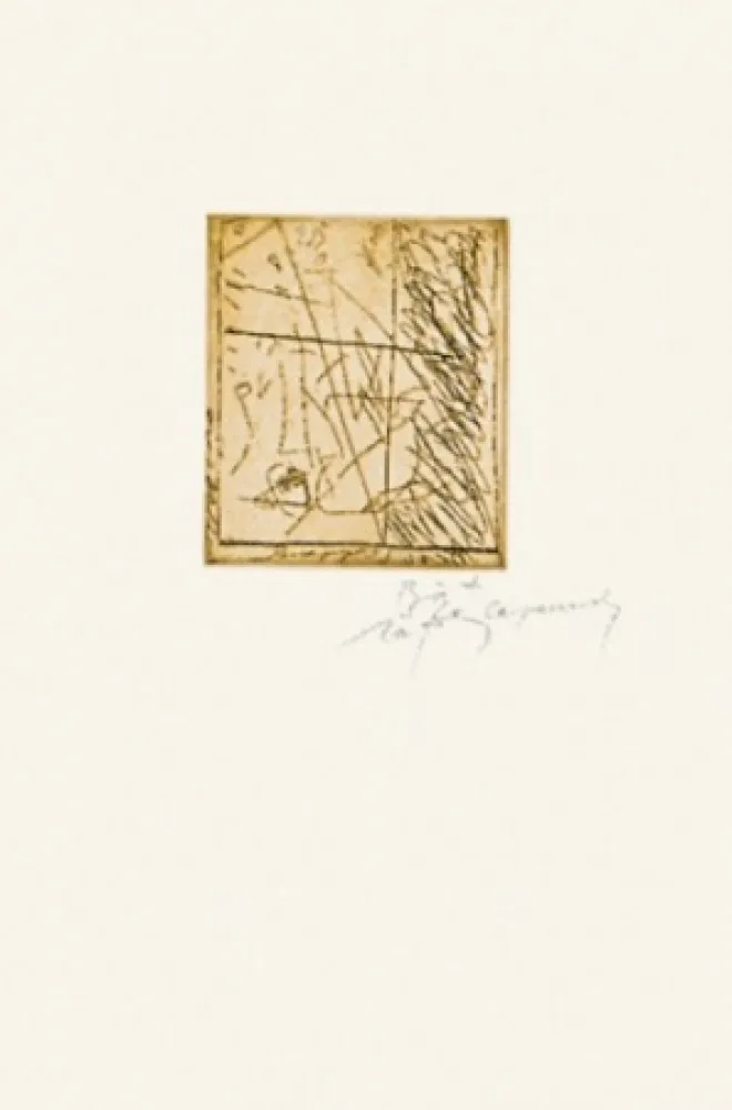 Grabado Ràfols Casamada - Taula-6