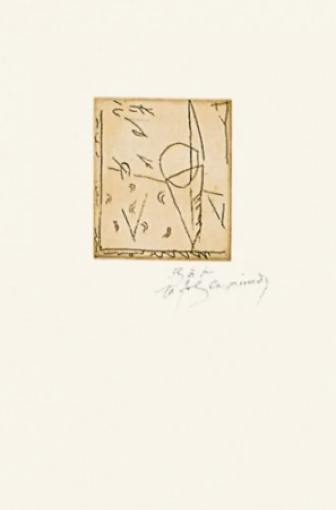 Grabado Ràfols Casamada - Taula-9