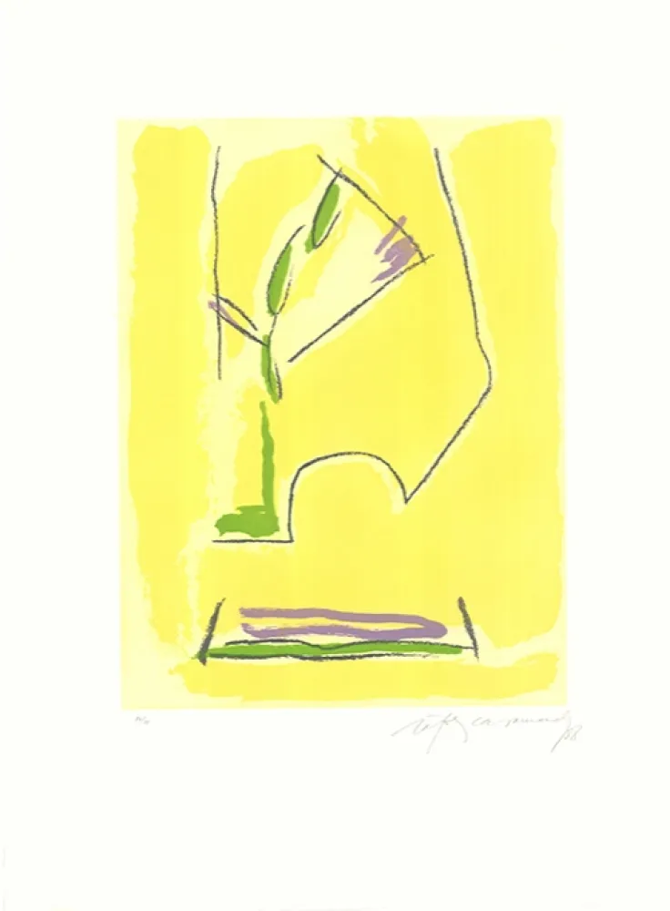 Aguafuerte Y Aguatinta Ràfols Casamada - Terrasses-1