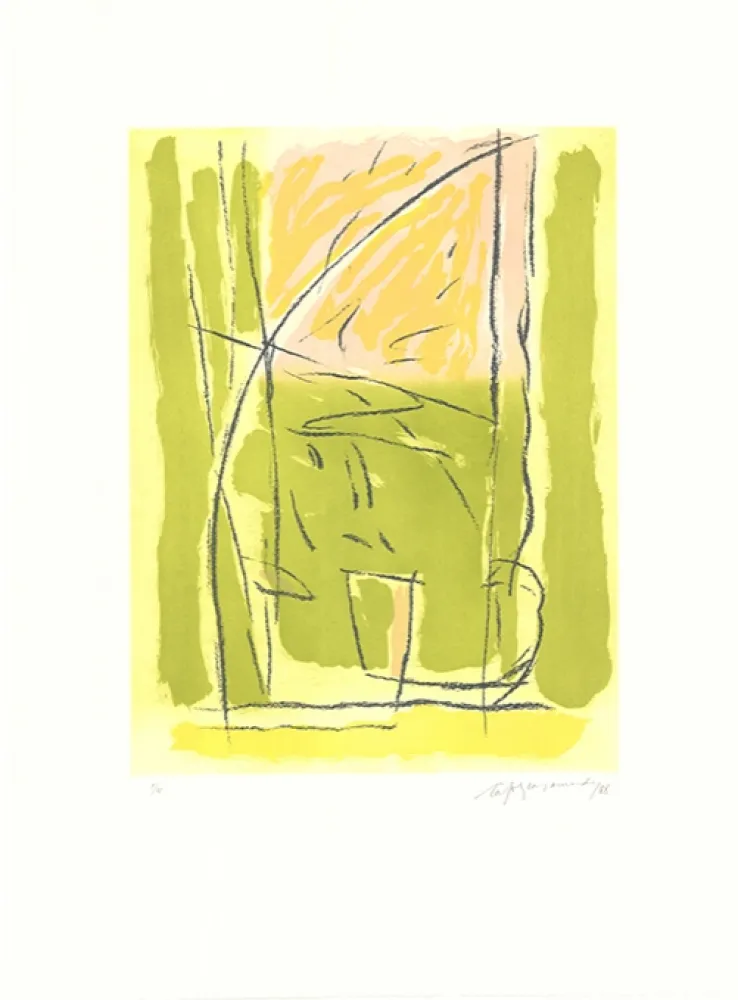 Aguafuerte Y Aguatinta Ràfols Casamada - Terrasses-3