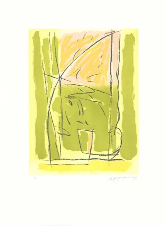 Aguafuerte Y Aguatinta Ràfols Casamada - Terrasses-3