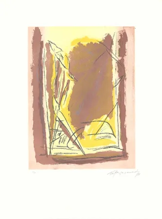 Aguafuerte Y Aguatinta Ràfols Casamada - Terrasses-4