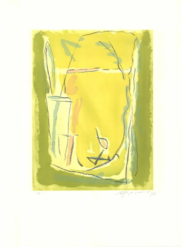 Aguafuerte Y Aguatinta Ràfols Casamada - Terrasses-5