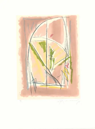 Aguafuerte Y Aguatinta Ràfols Casamada - Terrasses-6