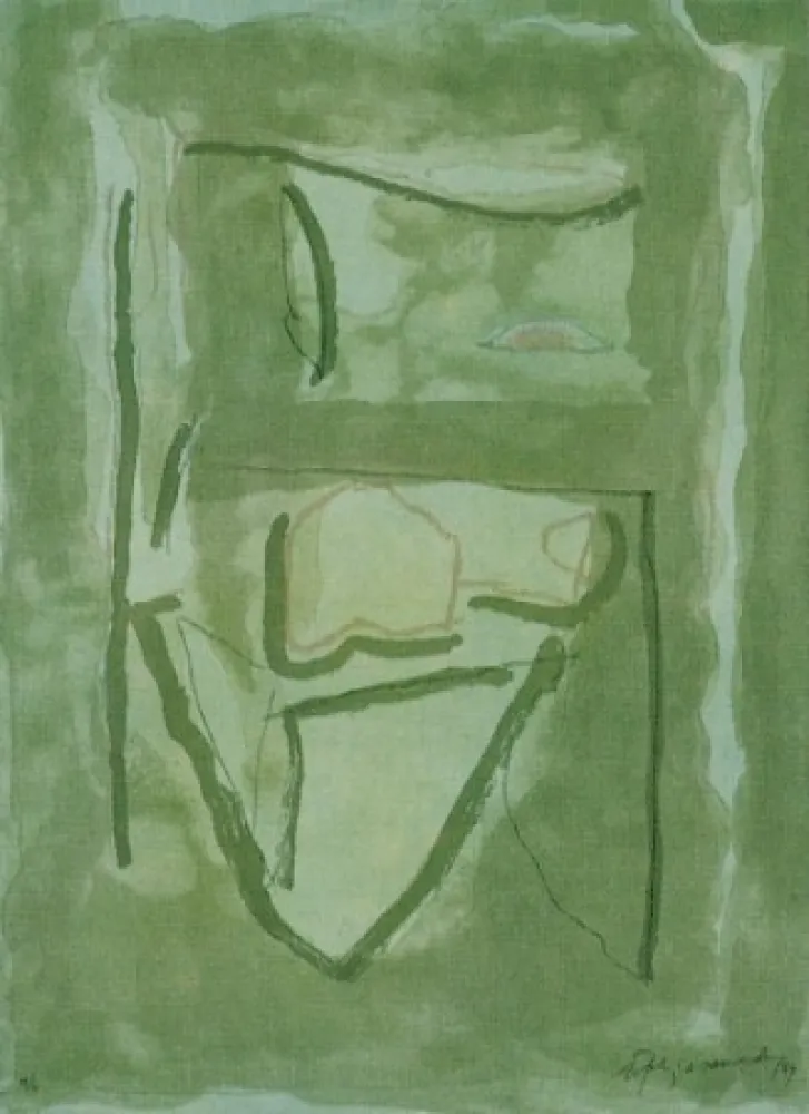 Litografía Ràfols Casamada - Xipre-2	