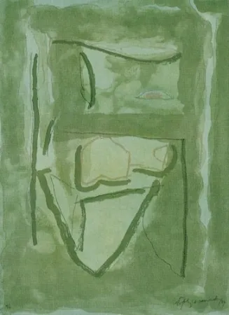 Litografía Ràfols Casamada - Xipre-2	