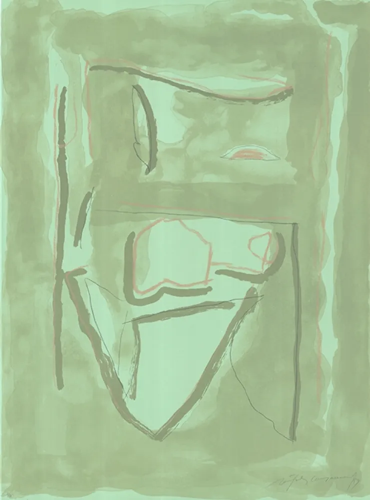 Litografía Ràfols Casamada - Xipre-2