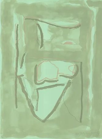 Litografía Ràfols Casamada - Xipre-2