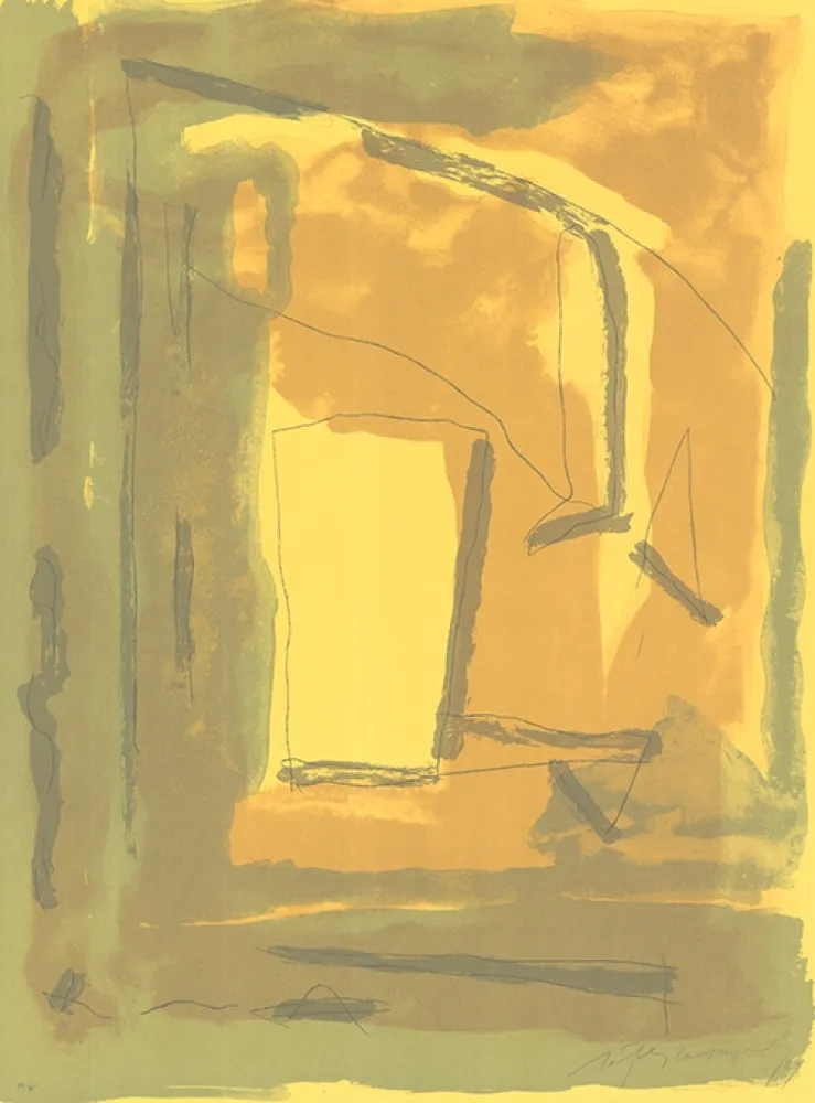 Litografía Ràfols Casamada - Xipre-3