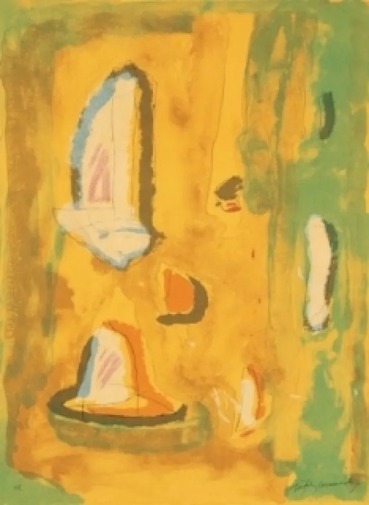 Litografía Ràfols Casamada - Xipre-5