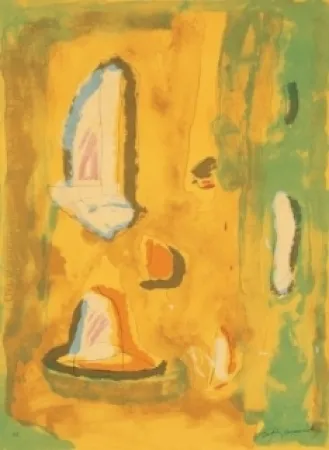 Litografía Ràfols Casamada - Xipre-5