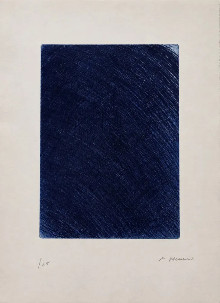 Grabado Rainer - Blue Hour