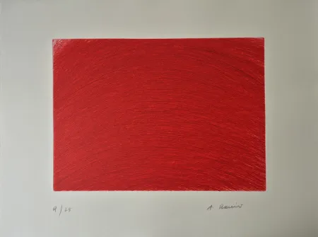 Grabado Rainer - Red Wave