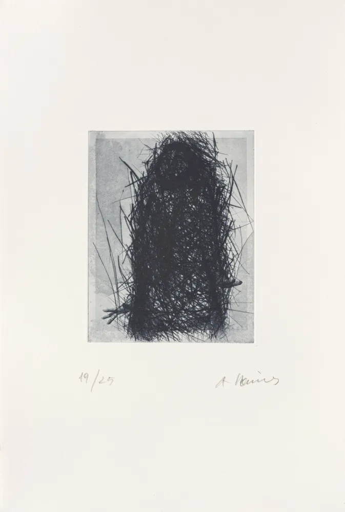 Grabado Rainer - Überdeckte Selbstdarstellung (Körperpose)