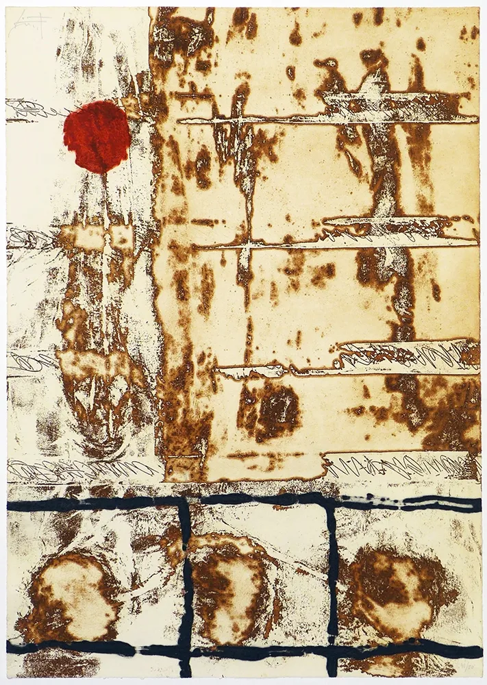 Aguatinta Ramírez Suass - Molí d'en Xina I