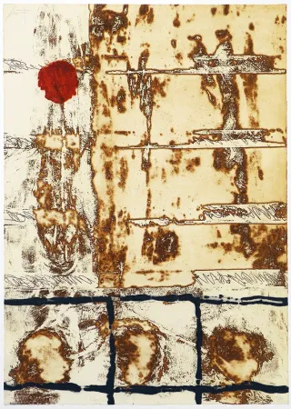 Aguatinta Ramírez Suass - Molí d'en Xina I